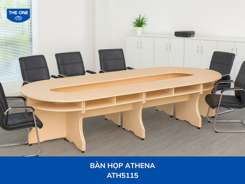 Giá bàn họp Athena The One ATH5115 dao động khoảng từ 9.943.000 VNĐ đến 10.100.000 VNĐ (chưa bao gồm VAT) tùy nhà phân phối.