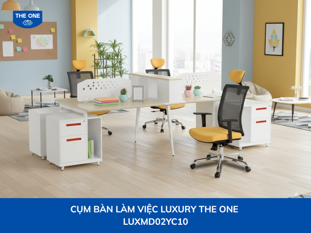 Giá cụm bàn làm việc Luxury The One LUXMD02YC10 dao động khoảng từ 12.315.000 VNĐ đến 12.400.000 VNĐ (chưa bao gồm VAT) tùy nhà phân phối.