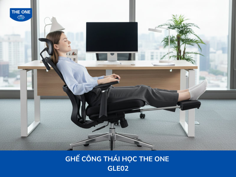 Chế độ ngả sâu giúp giảm áp lực cột sống và mang lại cảm giác thư giãn tối đa cho cơ thể.