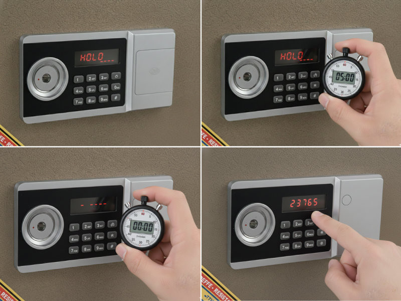 Giữ nguyên trạng thái và đợi từ 3 đến 5 phút để bàn phím tự động kích hoạt và nhập lại mã số để mở khóa.