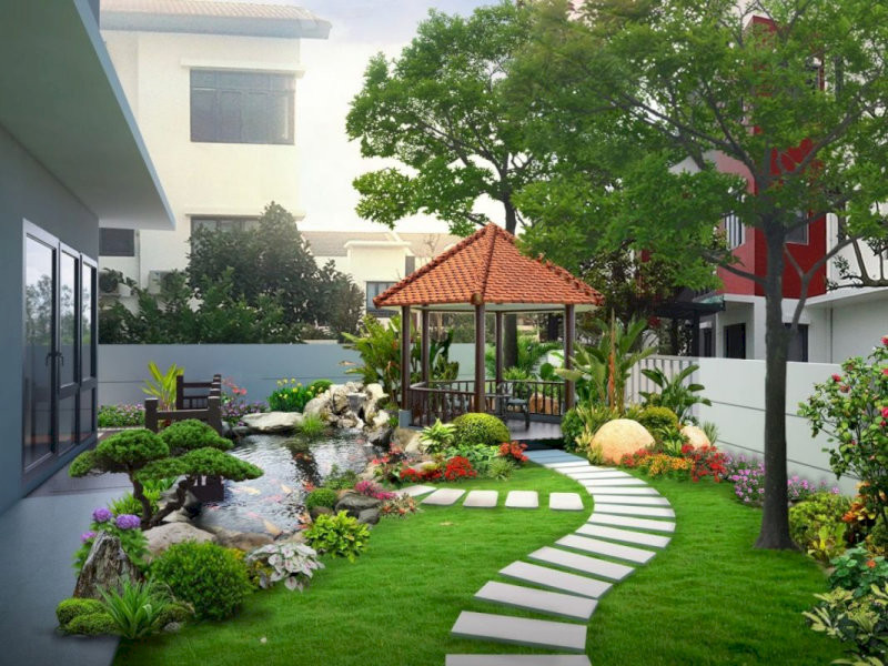 Xem tuổi khi trồng cây trước nhà không bắt buộc, quan trọng hơn vẫn là chọn cây phù hợp không gian và bố trí hợp lý (Nguồn: Internet)