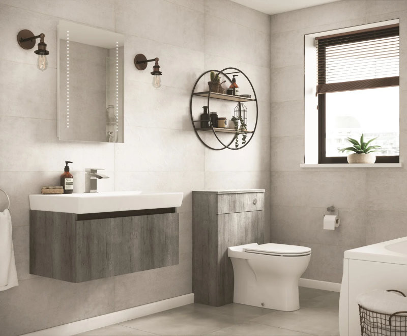 Sắp xếp thiết bị hợp lý mang đến tiện nghi sử dụng và dễ vệ sinh hàng ngày. (Nguồn: Internet)