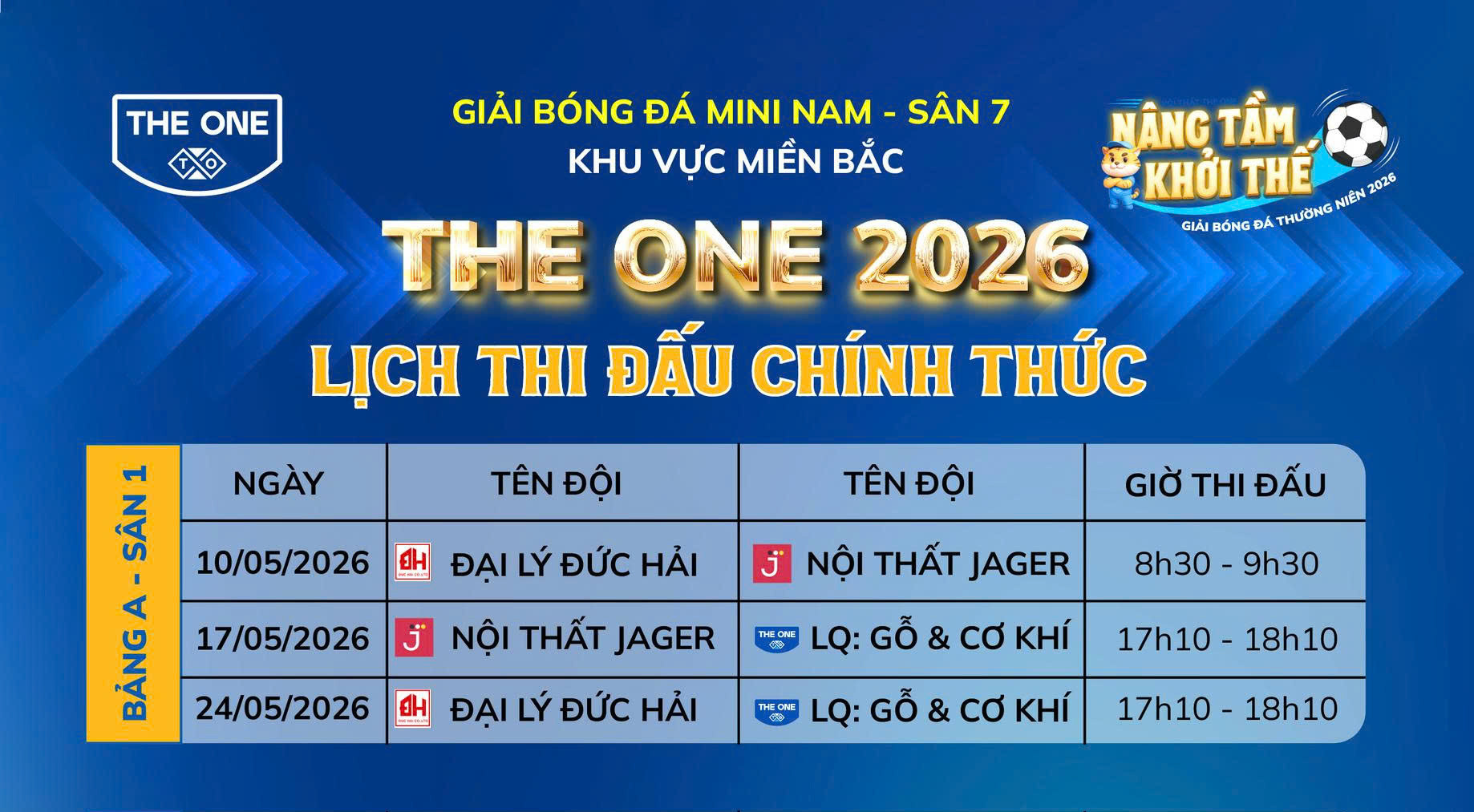 Nâng Tầm Khởi Thế: Nội Thất The One Tổ Chức Họp Trù Bị Và Bốc Thăm Chia Bảng Giải Bóng Đá Mini Nam 2026