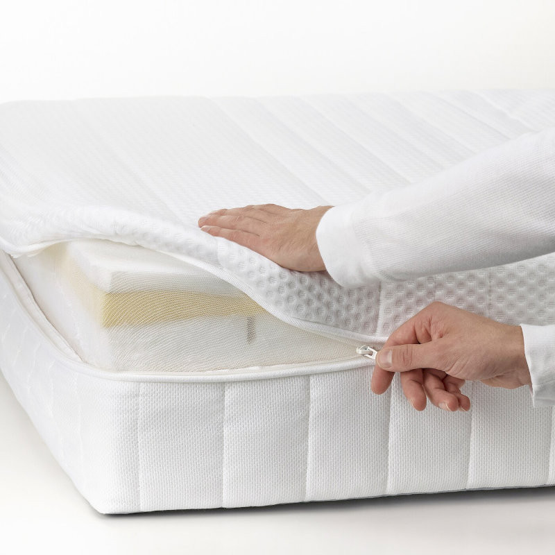Nệm giúp nâng đỡ cột sống và kháng khuẩn tốt, thoải mái hơn