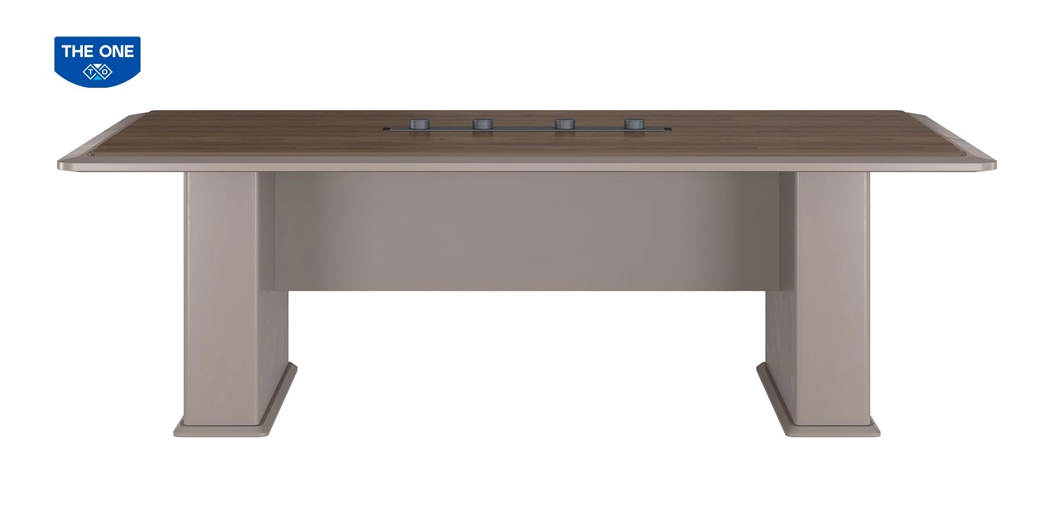 Bàn phòng họp có ổ cắm thông minh The One LUXH2412S4 (kích thước W2400 x D1200 x H760 mm) có giá tham khảo dao động khoảng từ 5.800.000  đến hơn 6.700.000 VNĐ tùy đại lý