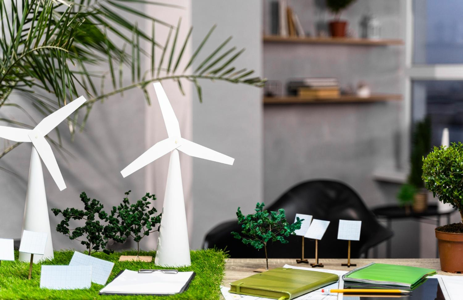 Bố trí văn phòng theo phong cách thiết kế văn phòng xanh ECO