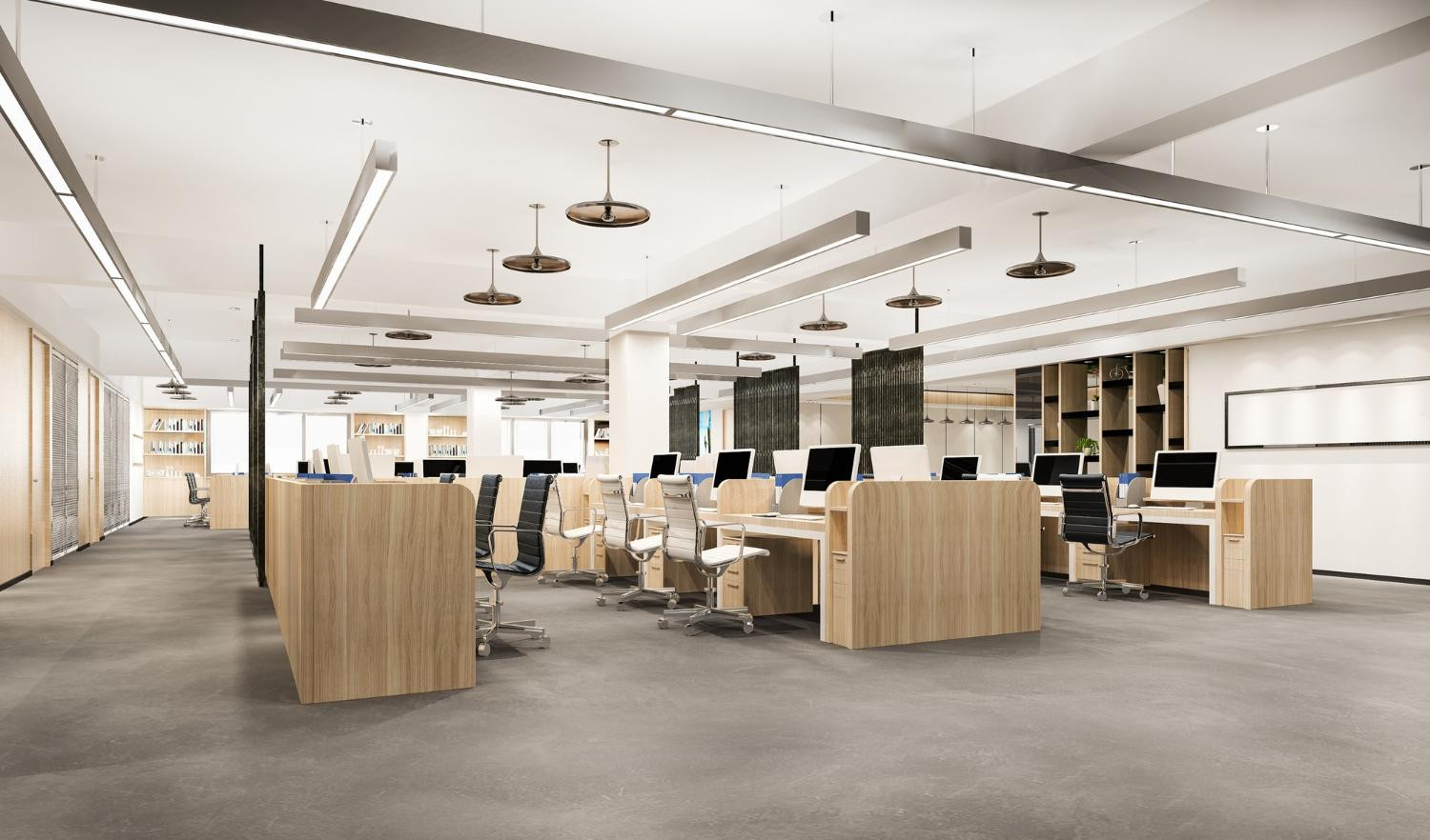 Bố trí văn phòng theo Phong cách thiết kế văn phòng mở (Open Office)