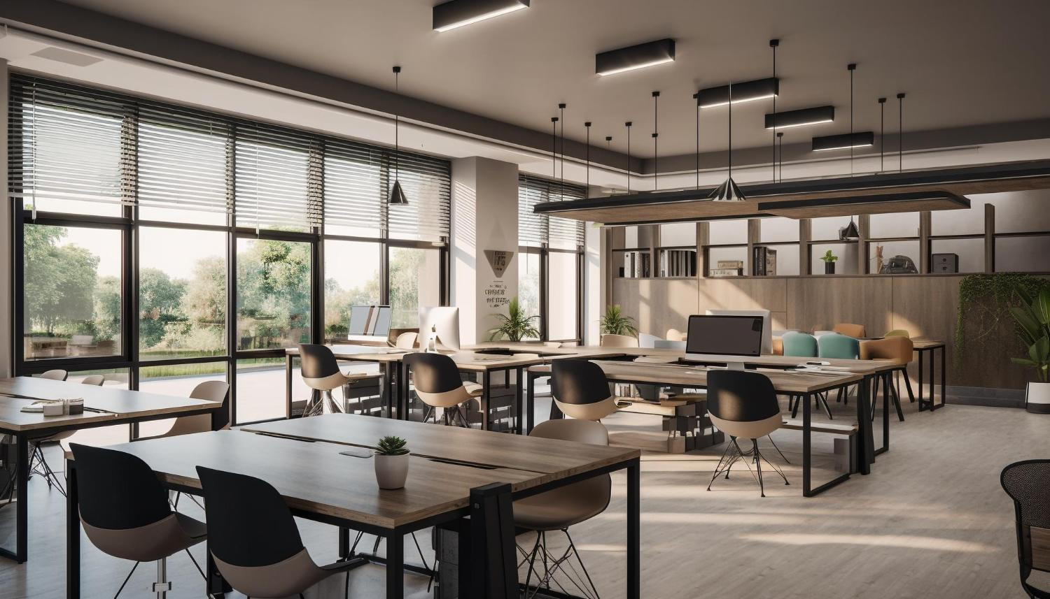 Bố trí văn phòng theo Phong cách thiết kế văn phòng mở (Open Office)