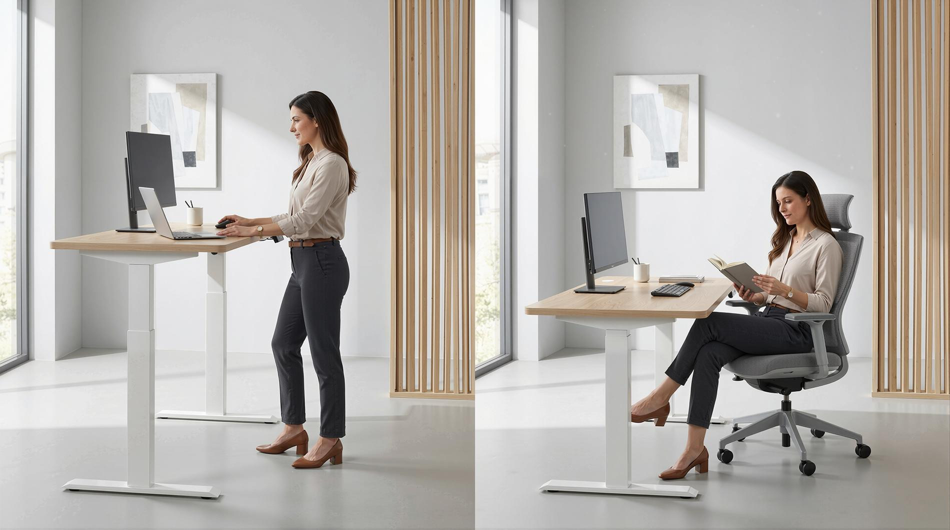 Tiêu chuẩn tư thế ngồi và Ergonomics cho bàn làm việc văn phòng theo ISO 9241
