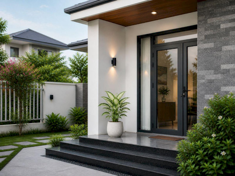 Cây Bạch Mã Hoàng Tử đặt ở khu vực hiên nhà hoặc hành lang giúp gia chủ công việc tiến triển thuận lợi và thành công nhanh chóng