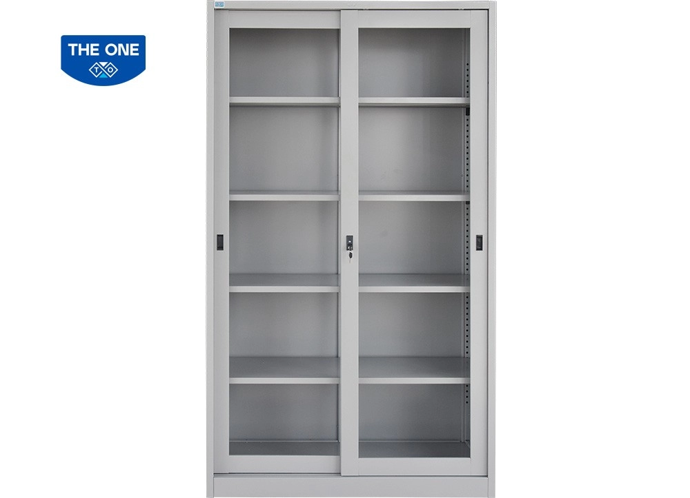 Tủ sắt hồ sơ The One TU08H (kích thước W1200 x D450 x H2000 mm) có giá bán dao động từ 3.350.000 đến hơn 5.200.000 VNĐ, tùy thuộc vào đại lý phân phối, chưa bao gồm VAT và phí vận chuyển.