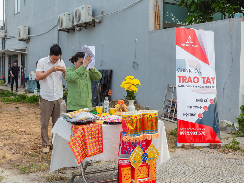 Nghi lễ mượn tuổi khi xây nhà