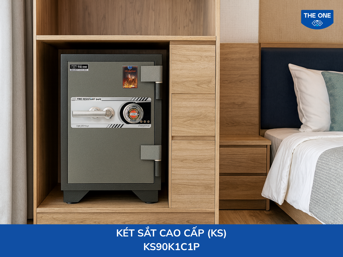 Két KS90K1C1P có kích thước W 400mm × D 534mm × H 618mm, màu đen