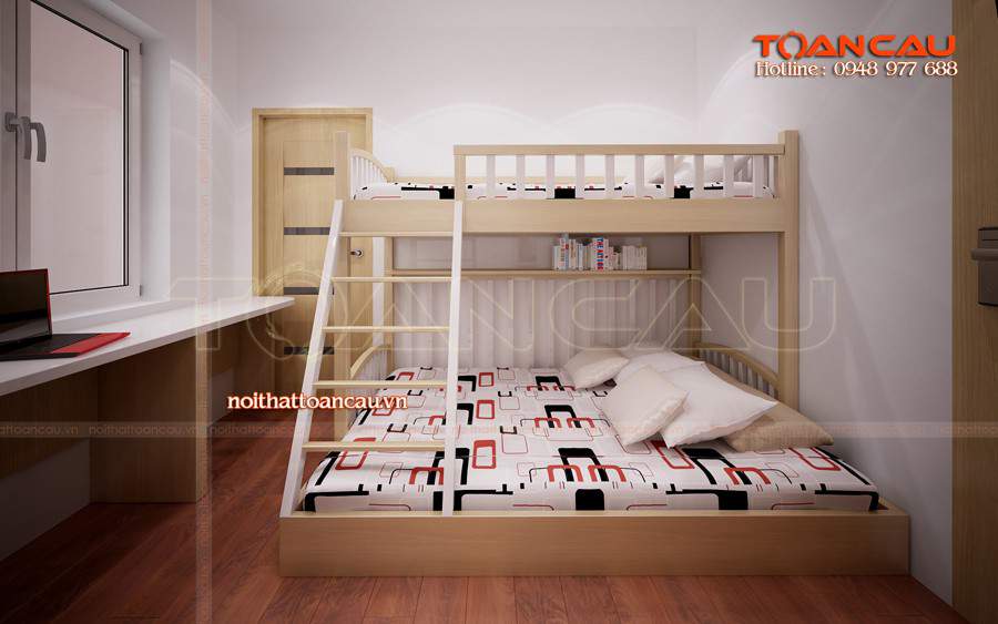 Mẫu giường tầng trẻ em- TC1113