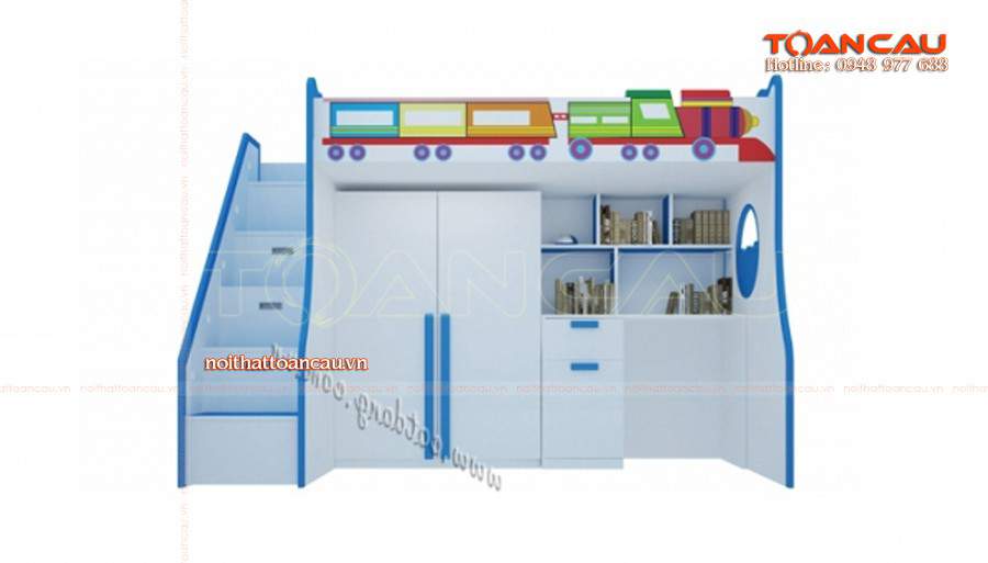 Mẫu giường hai tầng trẻ em – TC1140
