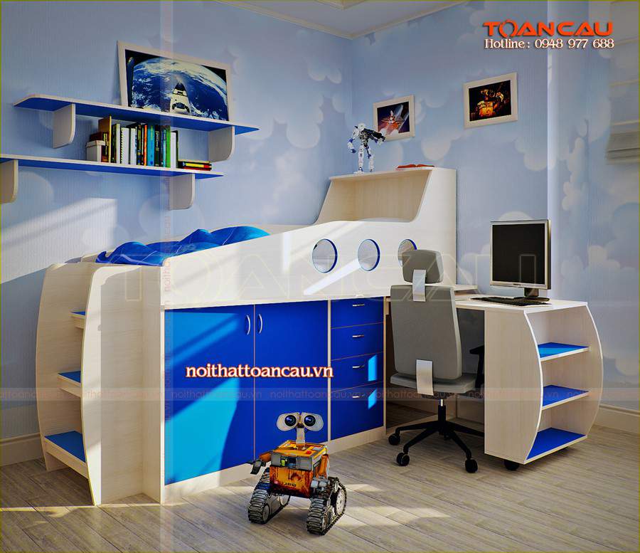 Mẫu giường tầng trẻ em – TC1152