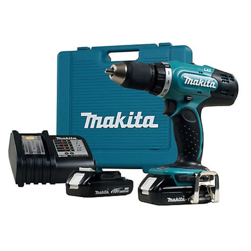 Máy khoan vặn vít MAKITA - DDF453SYE (13MM-18V*2 1.5Ah)