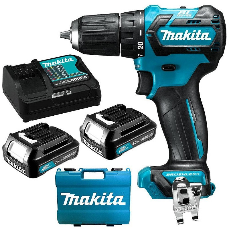Máy khoan vặn vít MAKITA - DF332DSAE (12V*2 2.0Ah)