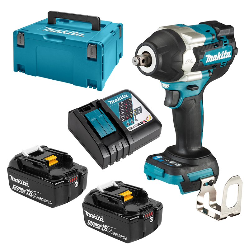 Máy siết bu lông MAKITA - DTW700RTJ (1/2-18V*2 5.0Ah)