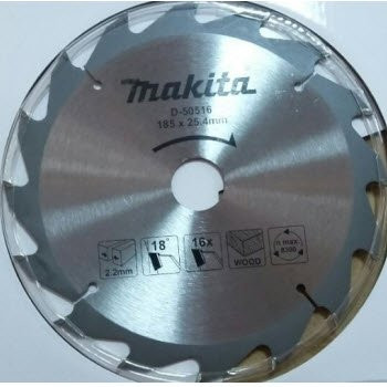 Lưỡi cưa gỗ hợp kim MAKITA - (185X25.4X16T) - D-50516