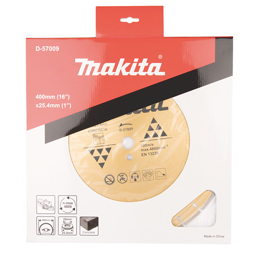 Lưỡi cắt đá kim cương phân đoạn (400X25.4MM) MAKITA - D-57009