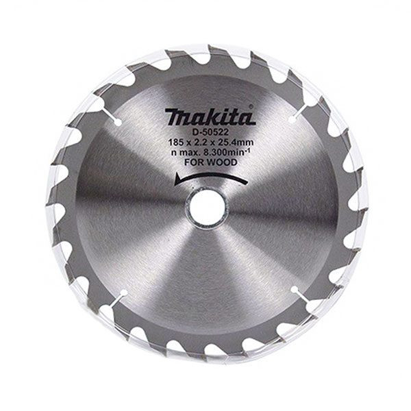 Lưỡi cưa gỗ hợp kim MAKITA - (185MMX25.4MMX24T) - D-50522