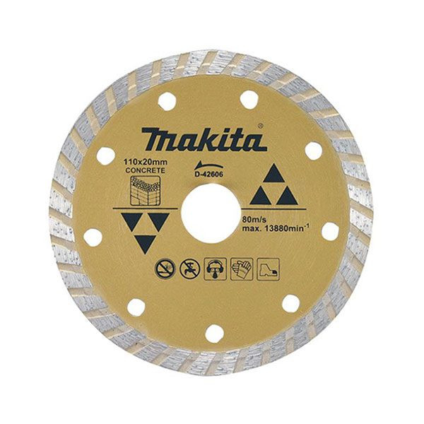 Lưỡi cắt đá kim cương dợn sóng (110X20MM) MAKITA - D-42606