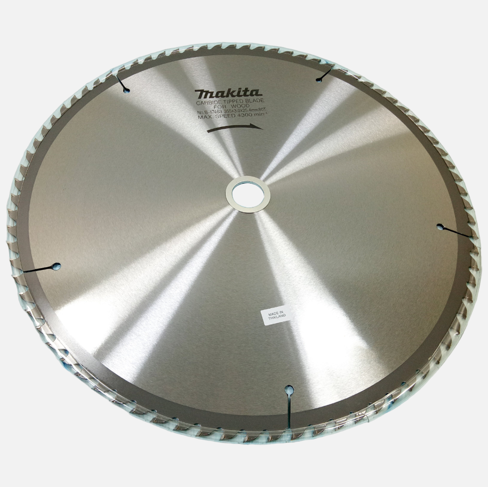 Lưỡi cưa gỗ hợp kim MAKITA - (355X25.4X80T) - B-17463