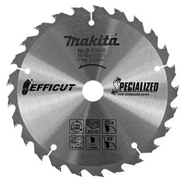 Lưỡi cưa gỗ hợp kim MAKITA - (165MMX20MMX25T) - B-63018