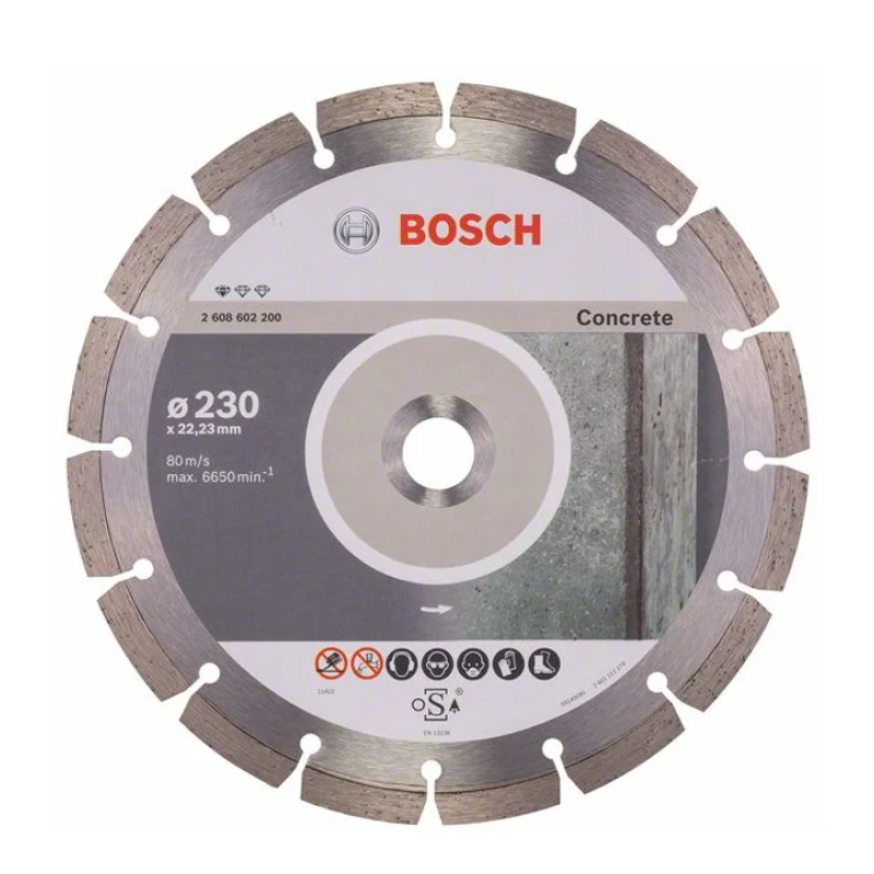 Lưỡi cắt kim cương BOSCH - (230X22.2MM) - 2608602200