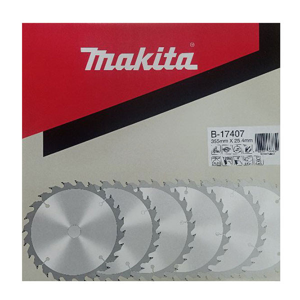 Lưỡi cưa hợp kim MAKITA - (355X25.4X120T) - B-17407