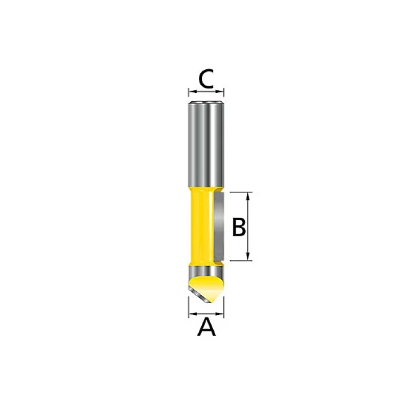 Mũi tỉa mép 1 đầu MAKITA - D-10584