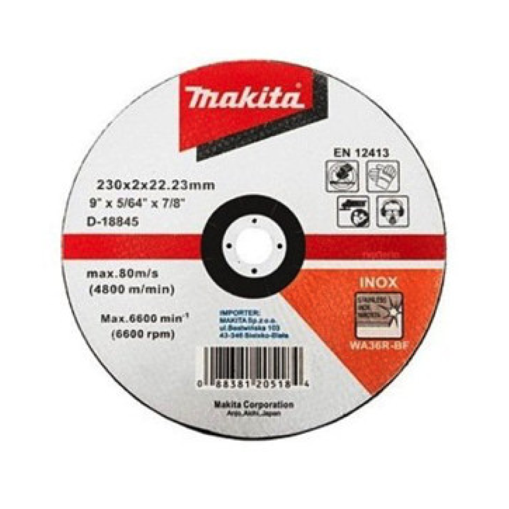 Đá cắt (230X2X22.2) MAKITA - D-18845