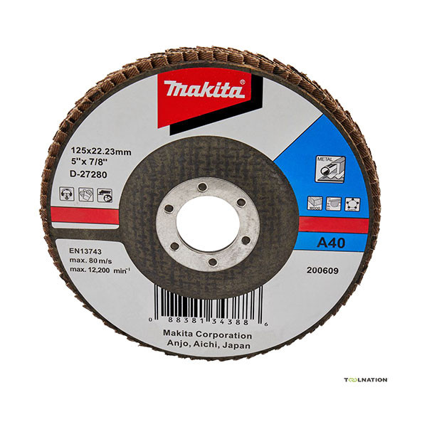 Đĩa nhám xếp MAKITA - (125MM) - D-27280