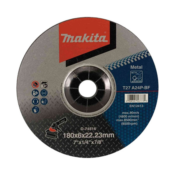 Đá mài kim loại (180X6.0X22.23) MAKITA - D-74516