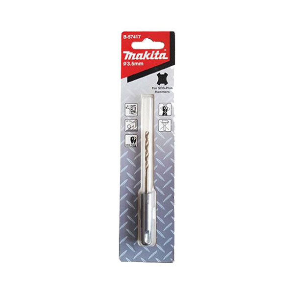 Mũi khoan HSS-TIN SDS-PLUS MAKITA - (3.5X100) - B-57417