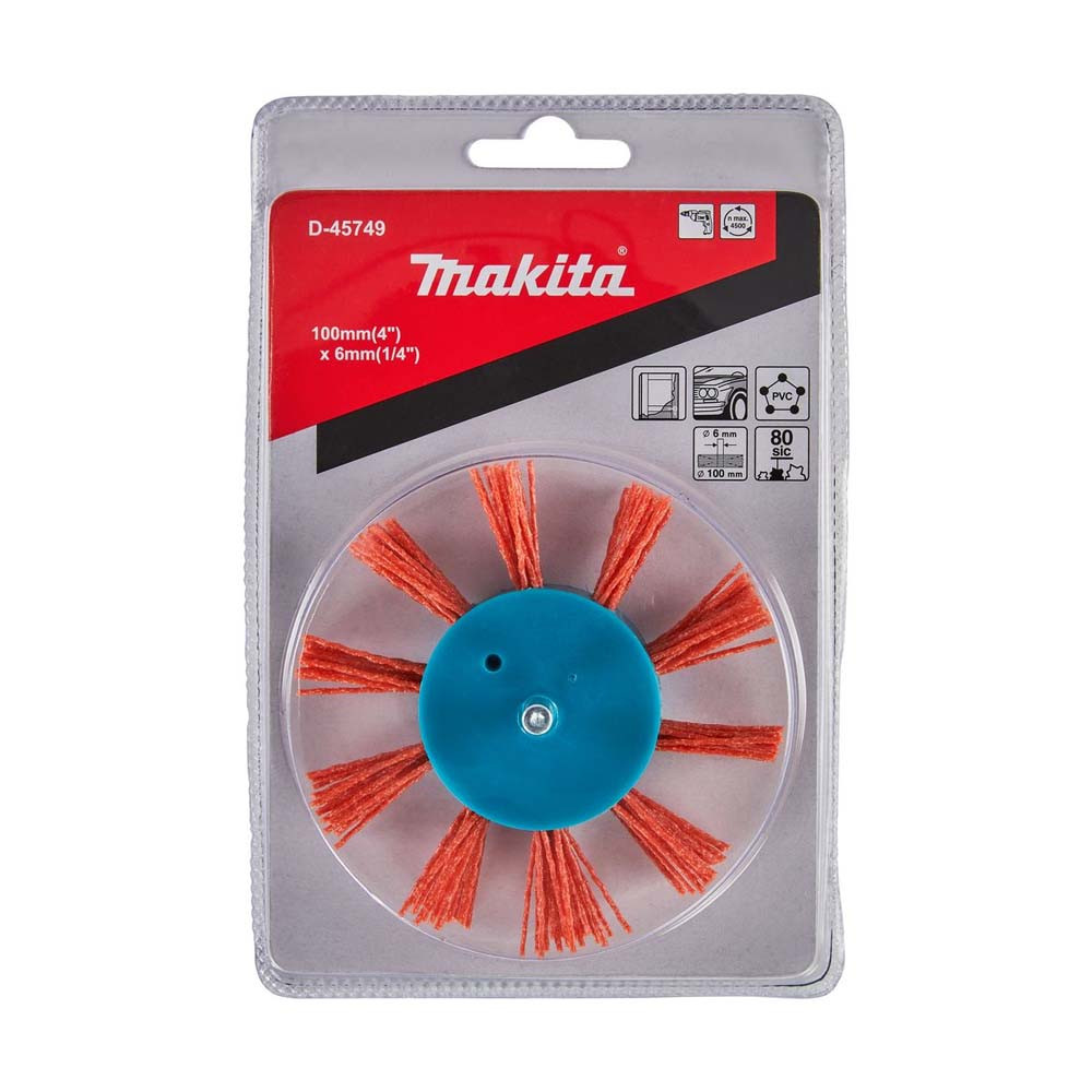 Chổi nylong đế vành MAKITA - (100X80) - D-45749