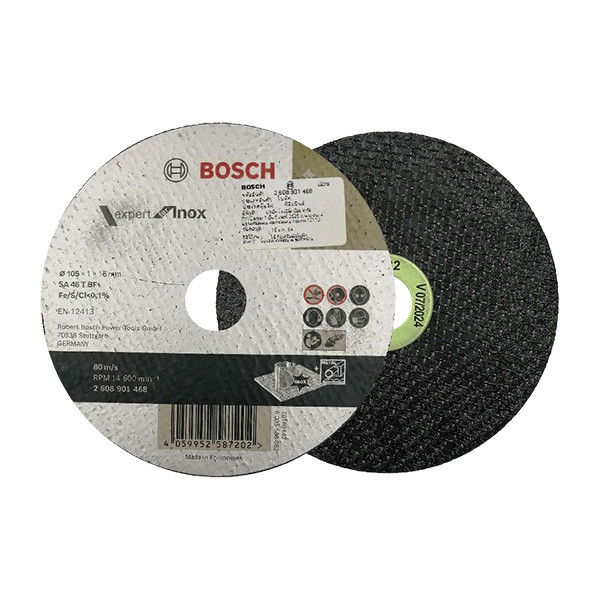 Đá cắt inox BOSCH - (105X1.0X16MM) - 2608901468