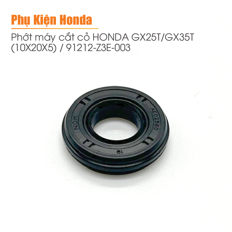 Phớt cắt cỏ HONDA - GX25T, GX35T (10X20X5) - 91212-Z3E-003