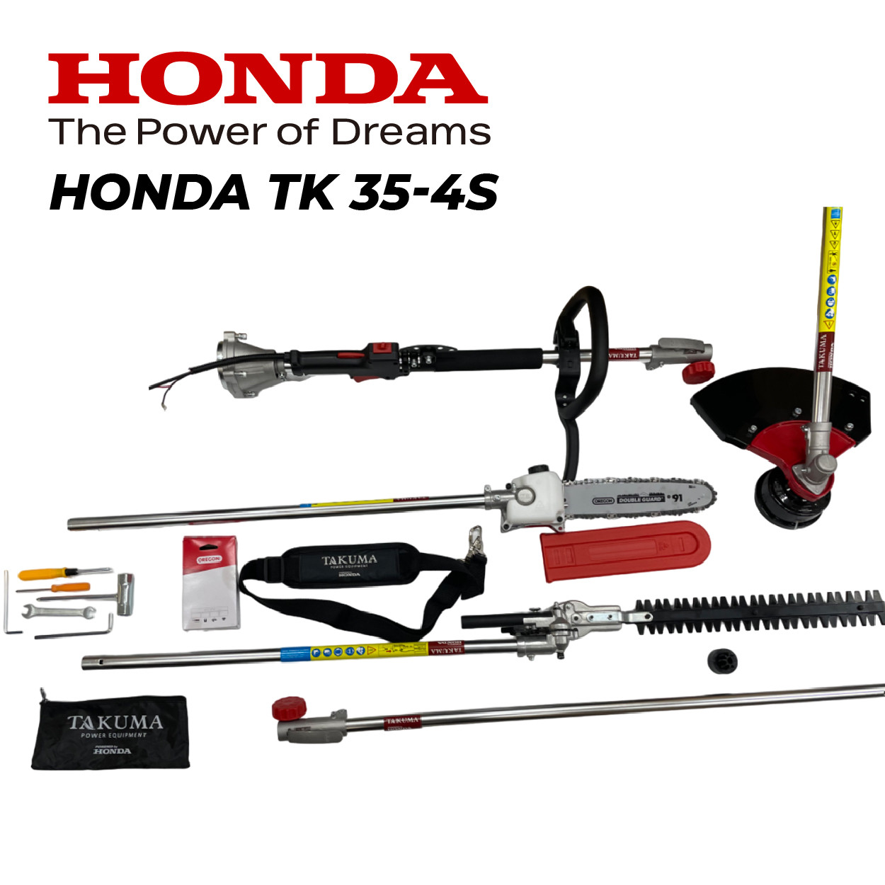 Cần cắt cỏ, tỉa cành, cưa cành (3 trong 1) TAKUMA - TK35-03