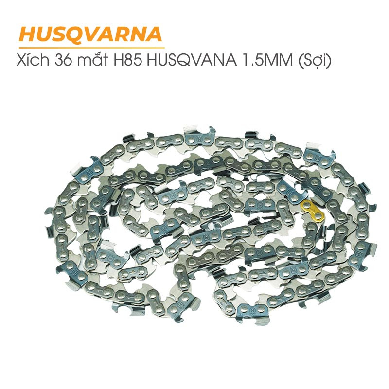 Xích 36 mắt H85 3/8 HUSQVANA 1.5MM (Sợi)
