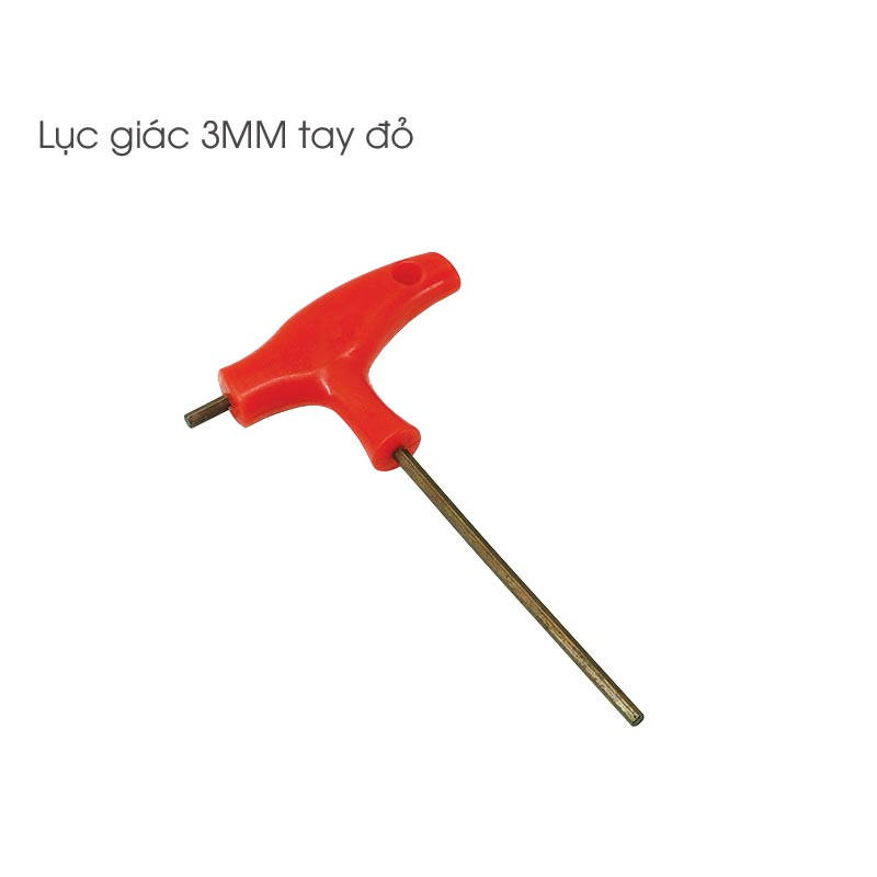 Lục giác 3MM tay đỏ