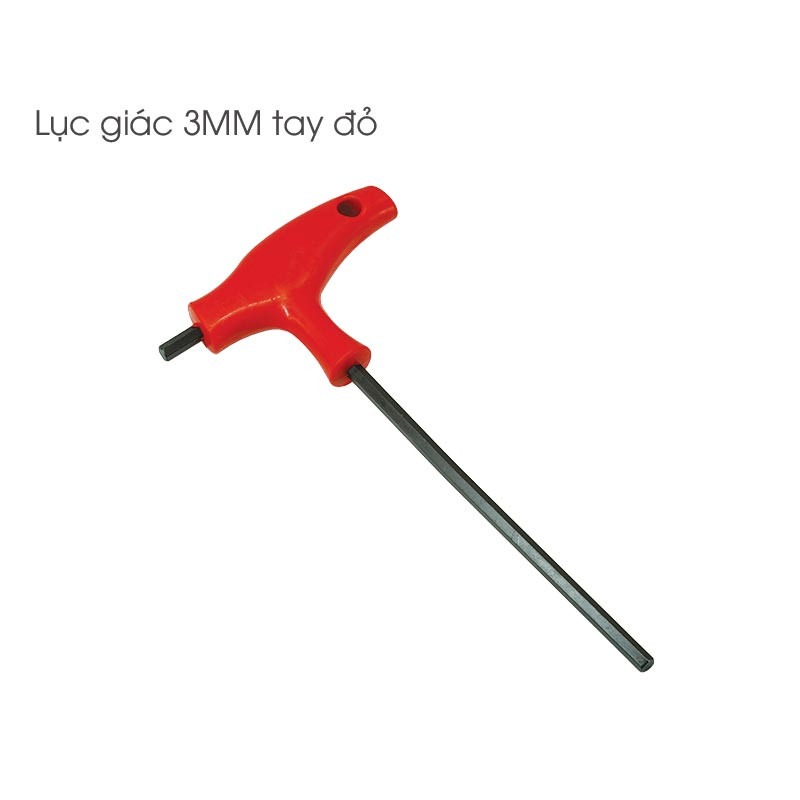 Lục giác 4MM tay đỏ