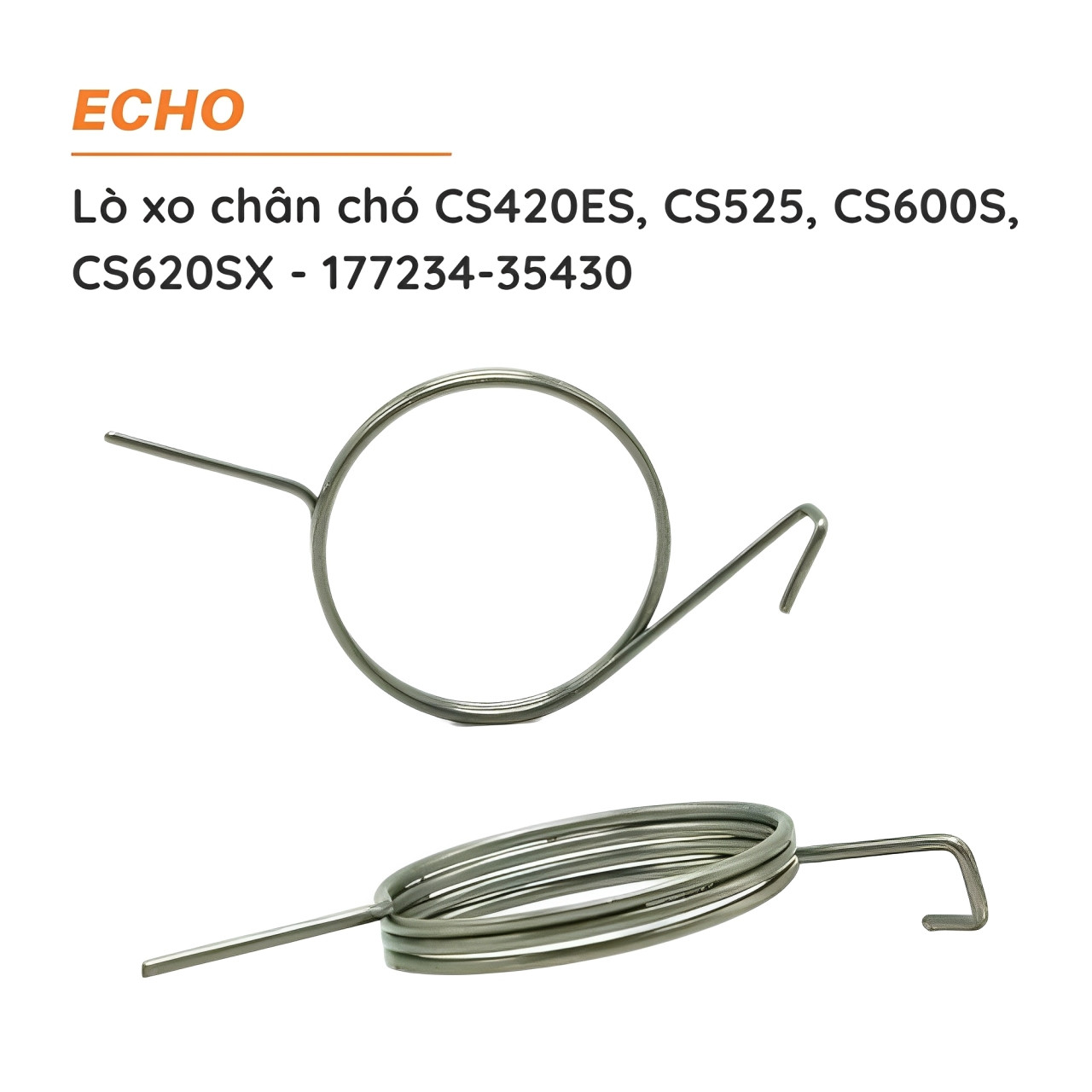 Lò xo chân chó cưa xích ECHO - CS420ES - CS525 - CS3510L - CS600S - CS620SX - 177234-35430