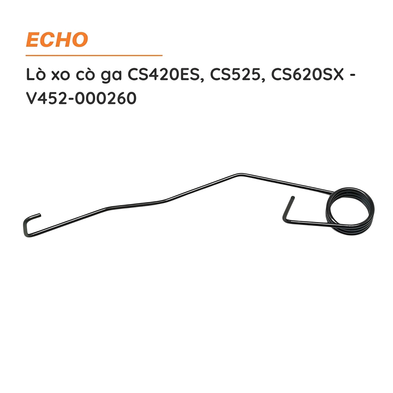 Lò xo cò ga cưa xích ECHO - CS420ES - CS525 - CS620SX - V452-000260