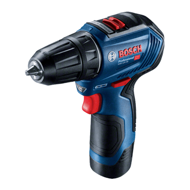Máy khoan vặn vít BOSCH GSR12V-30 (12V*2. 2.0AH)/06019G90K0