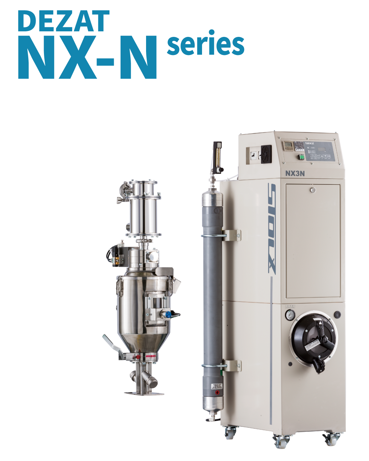 MÁY SẤY TÁCH ẨM NHỎ CHO NHỰA QUANG HỌC KÈM BỘ TẠO KHÍ NITTO