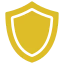 Shield icon representing official products
