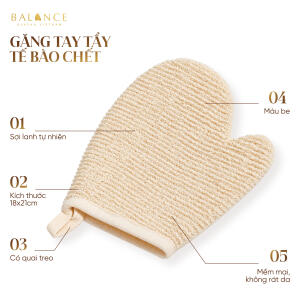 Găng Tay Tắm - Tẩy Da Chết, Làm Sạch Da (1 chiếc)