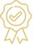 Icon of a certificate or badge